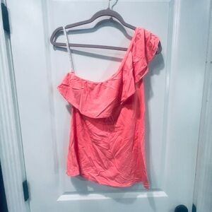 Lilly Pulitzer One Shoulder Shirt